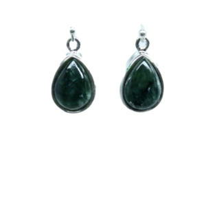 Sterling Silver Seraphinite Earrings